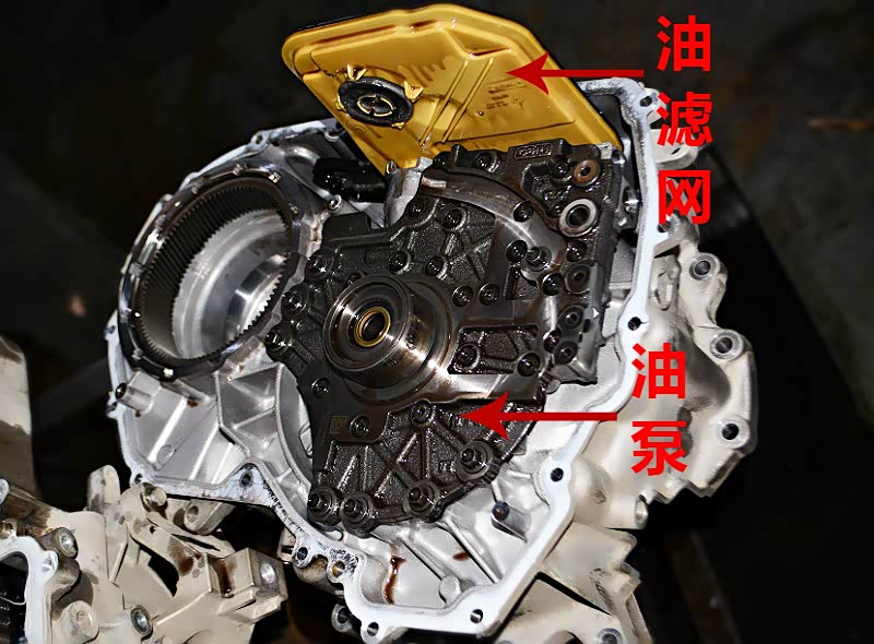 油泵和油滤网