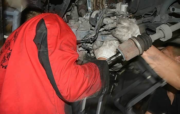 变速箱要下来了