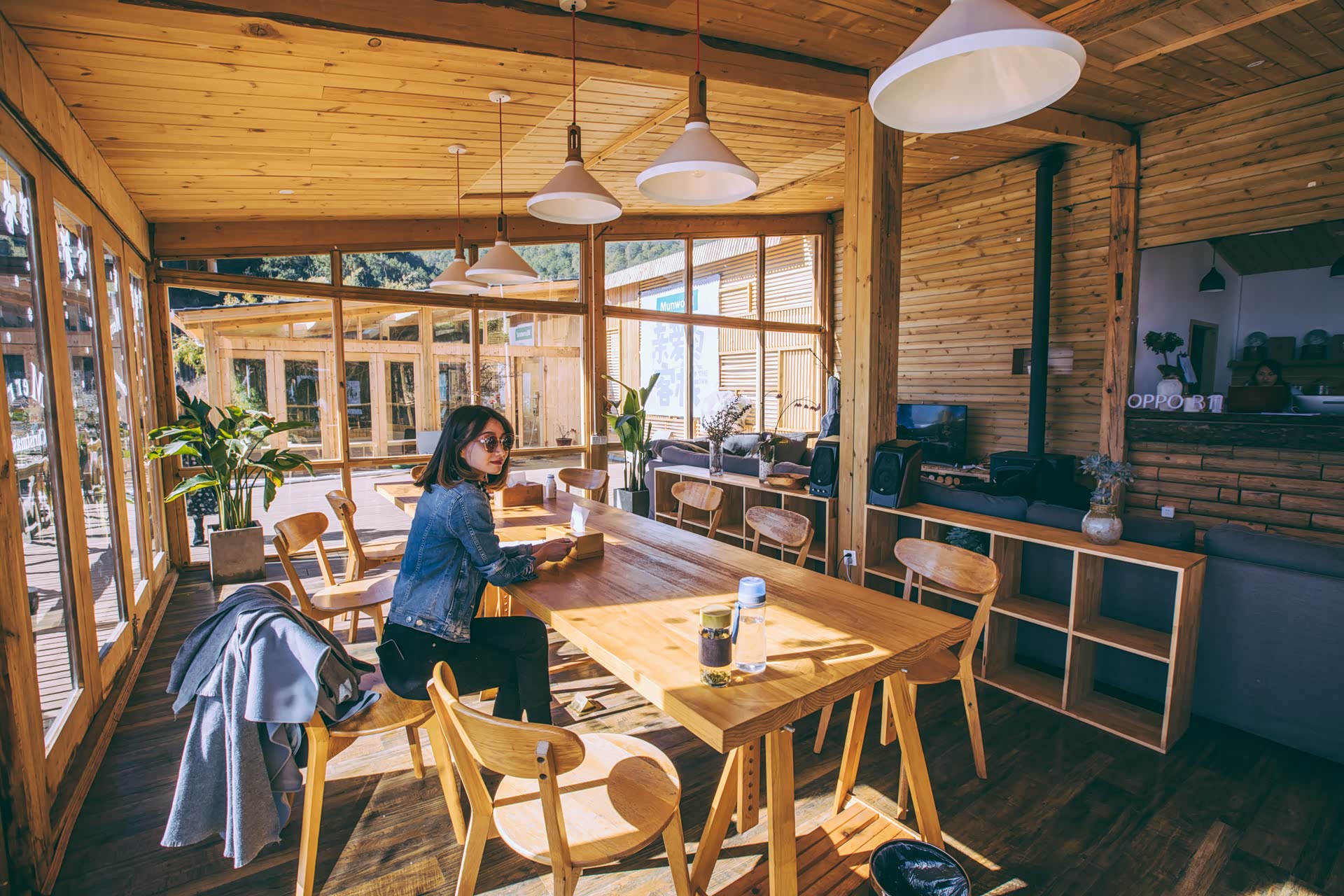 这是拍摄时的饭桌