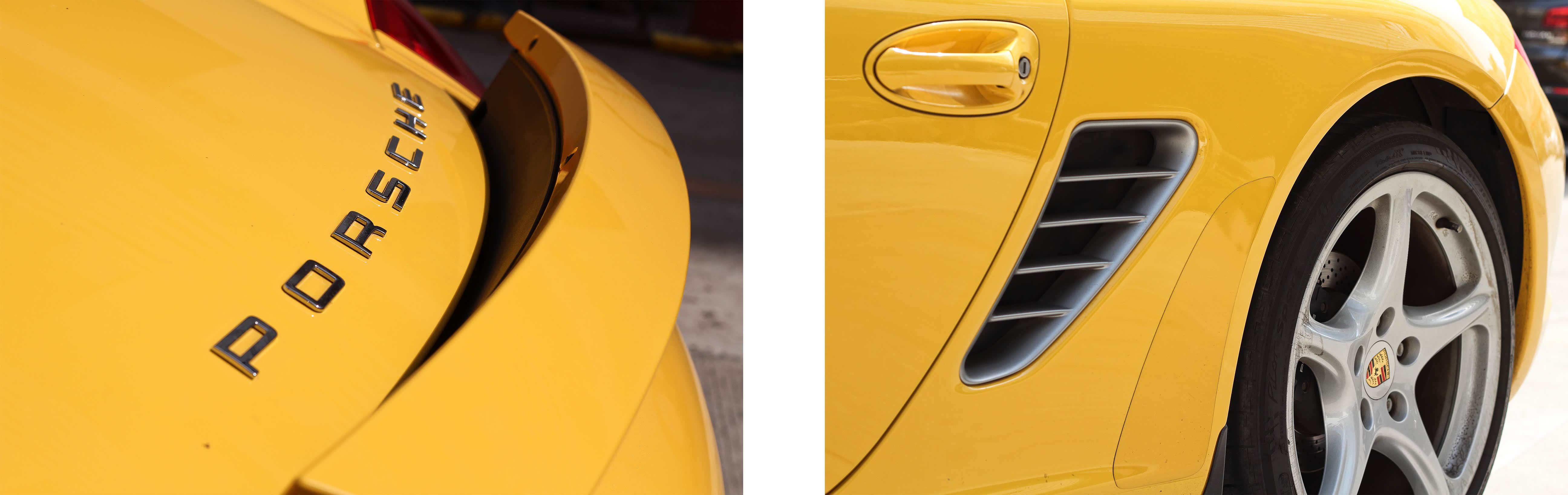 可升降小尾翼和侧面不同色的进气口也算是比较有自己的风格吧。