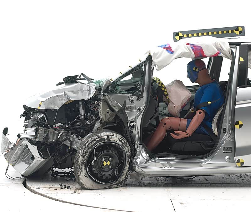 25%小重叠面碰撞测试