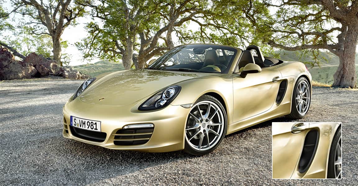 ▲（第三代Boxster，代号981）