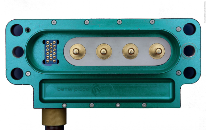 Better Place设计并推广的标准化冷却接口