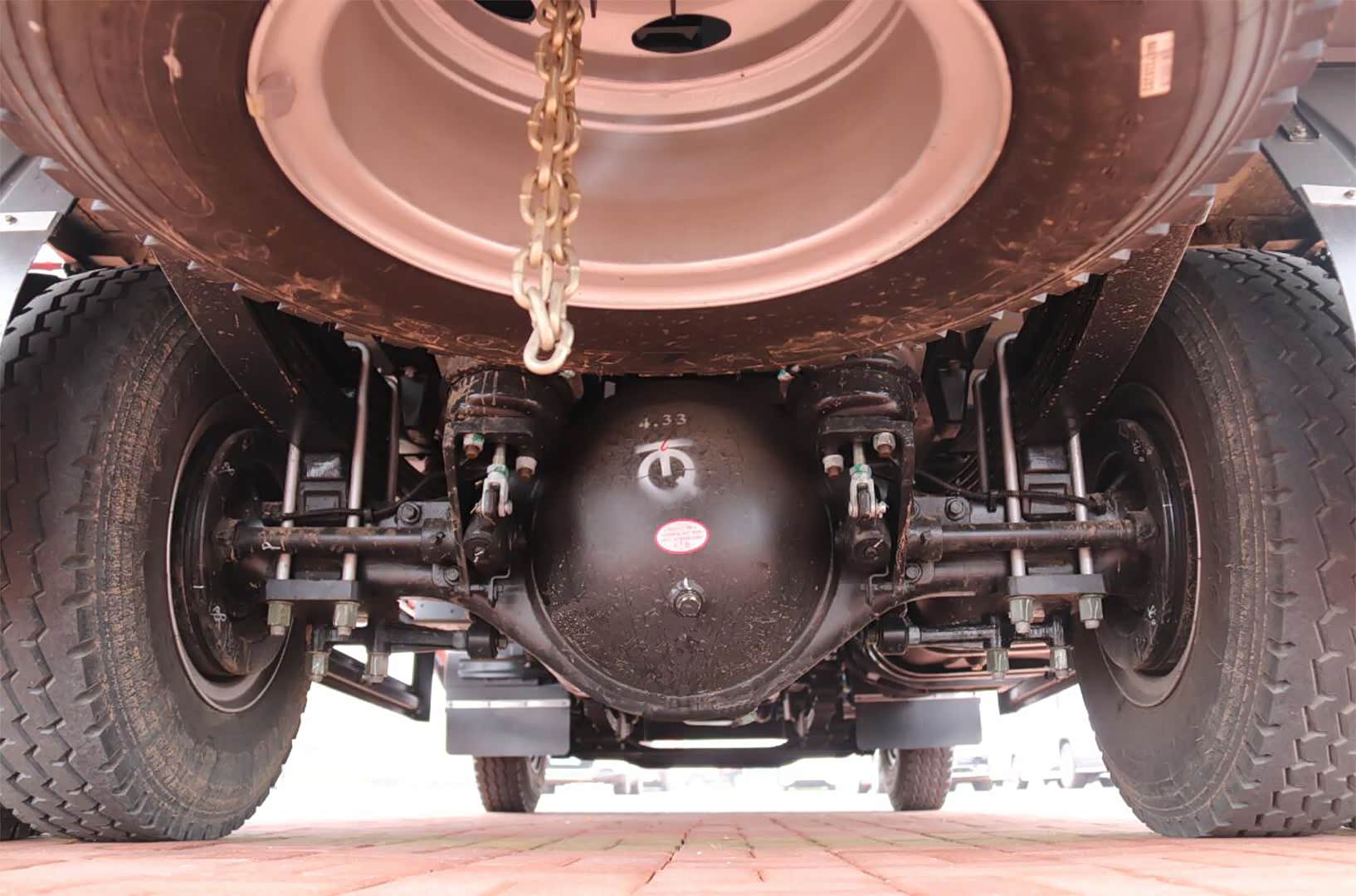 大速比重载后桥