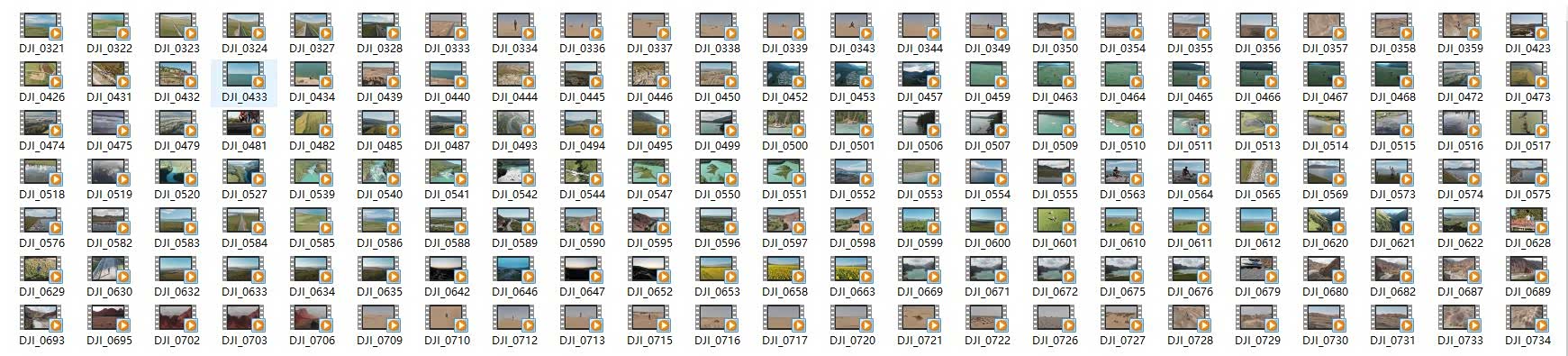 174个共计57G视频文件