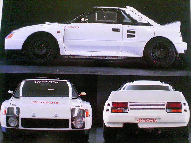 222D第二版原型车，白色车身涂装意味着它曾在日本进行测试，而黑色代表欧洲