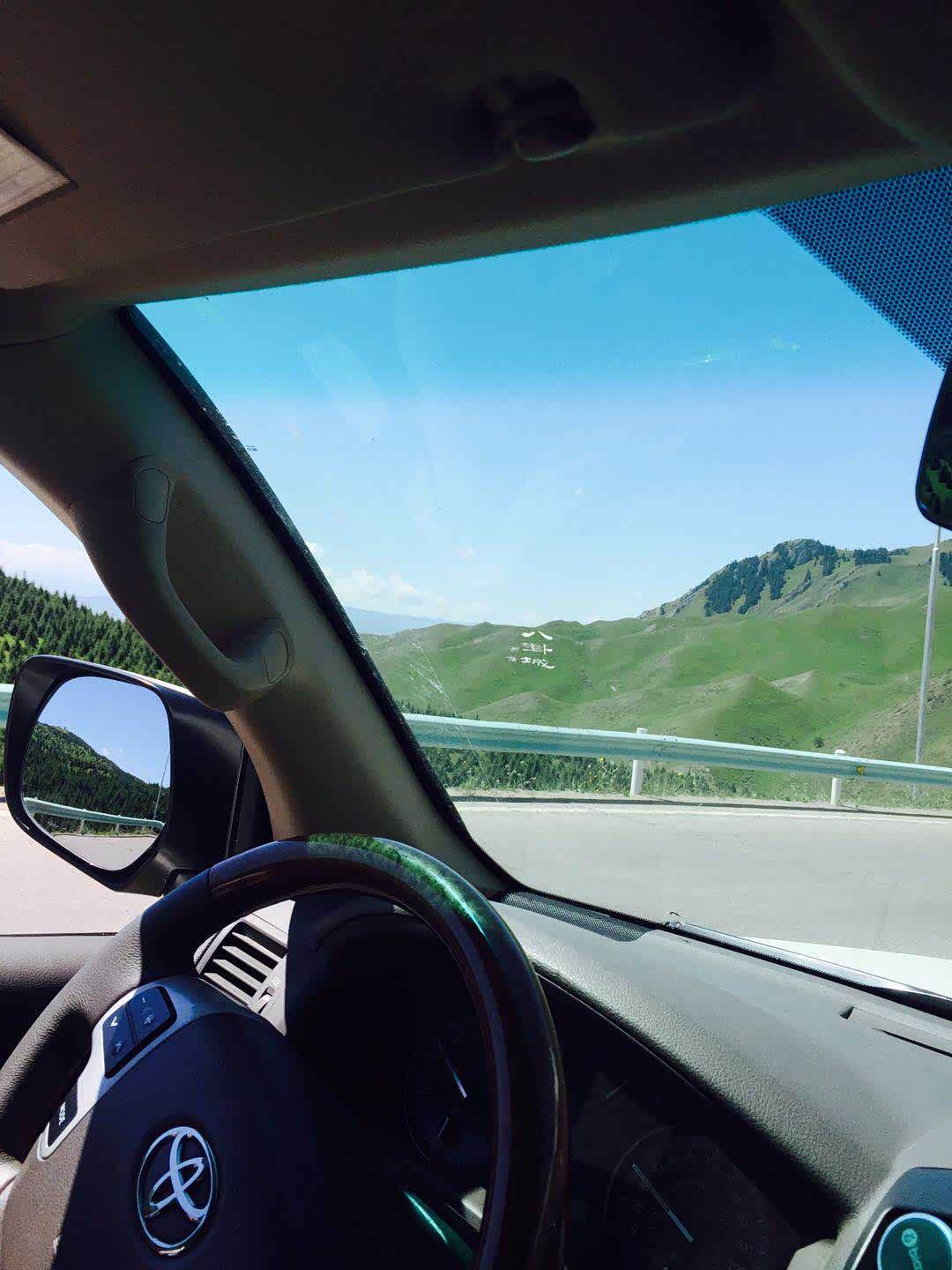 途径著名的八卦城－特克斯县，但为了赶路没有去到县城