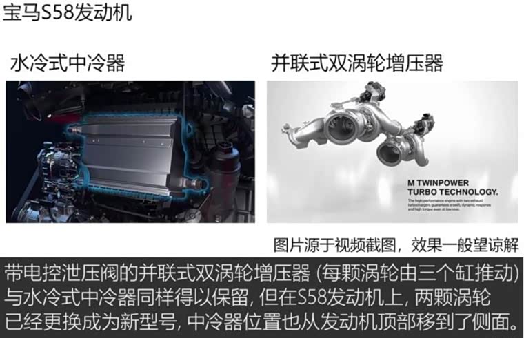 北京艾森宝马S58技术特点