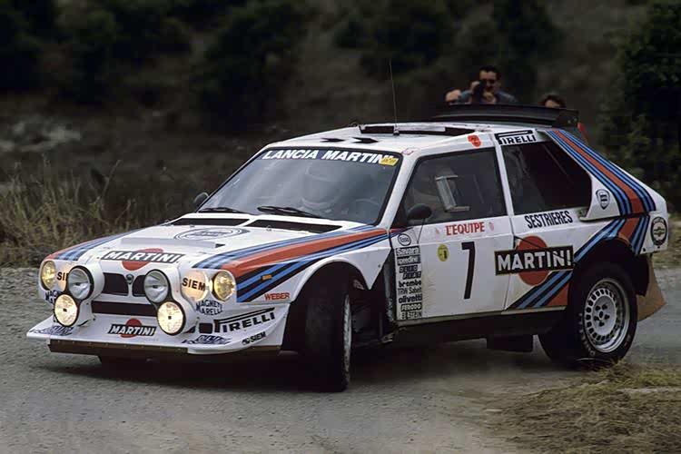 1986赛季的蓝旗亚Delta S4