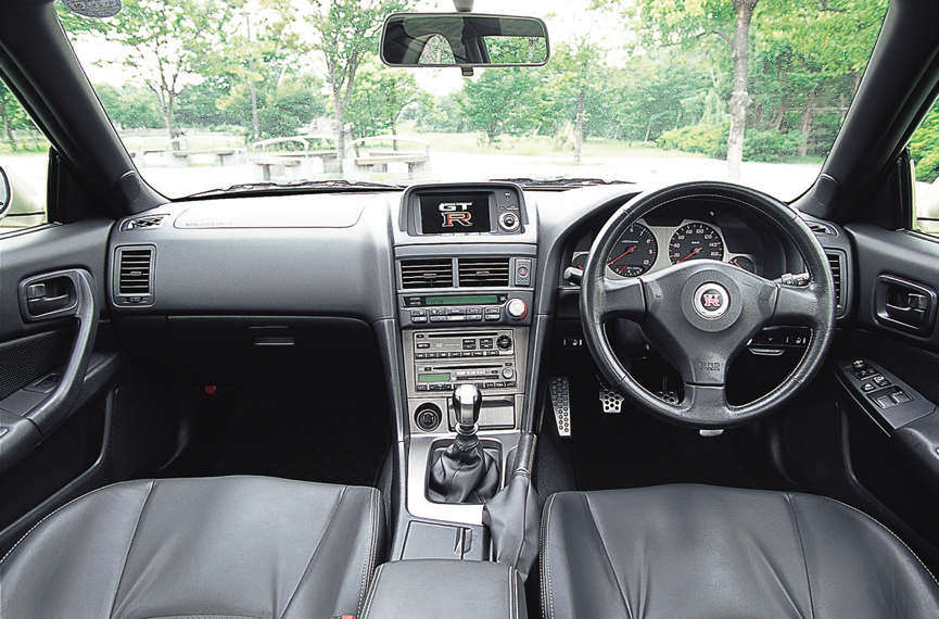 ▲GT-R经典的内饰设计已经初见端倪