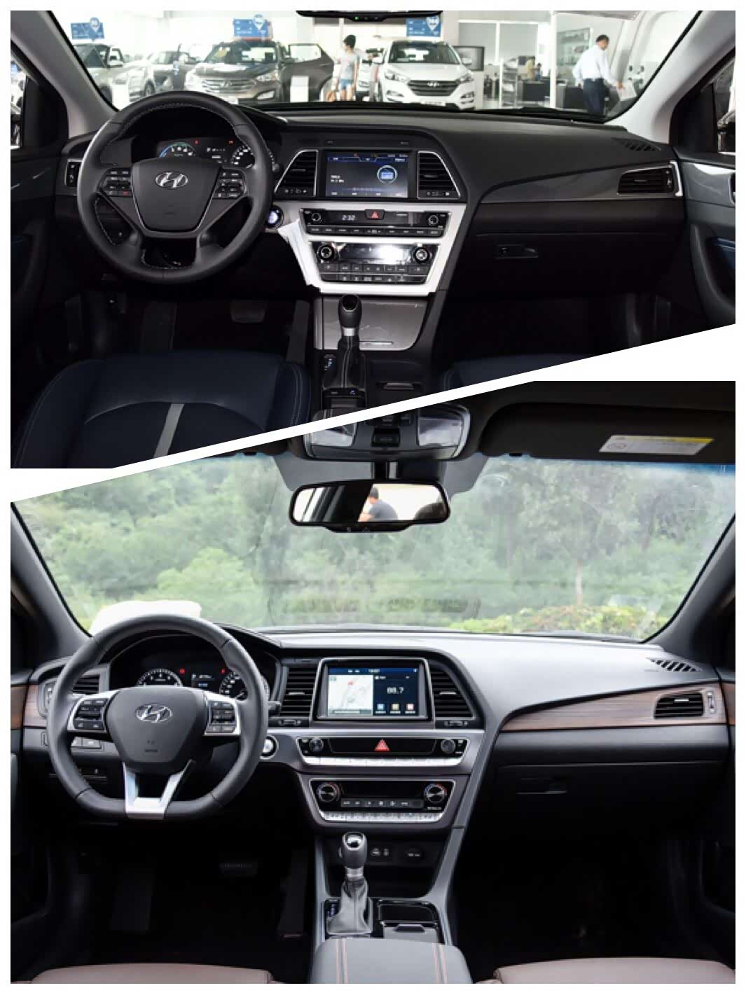 中控的改动很不错，增加了层次感，视觉感受有所提升。