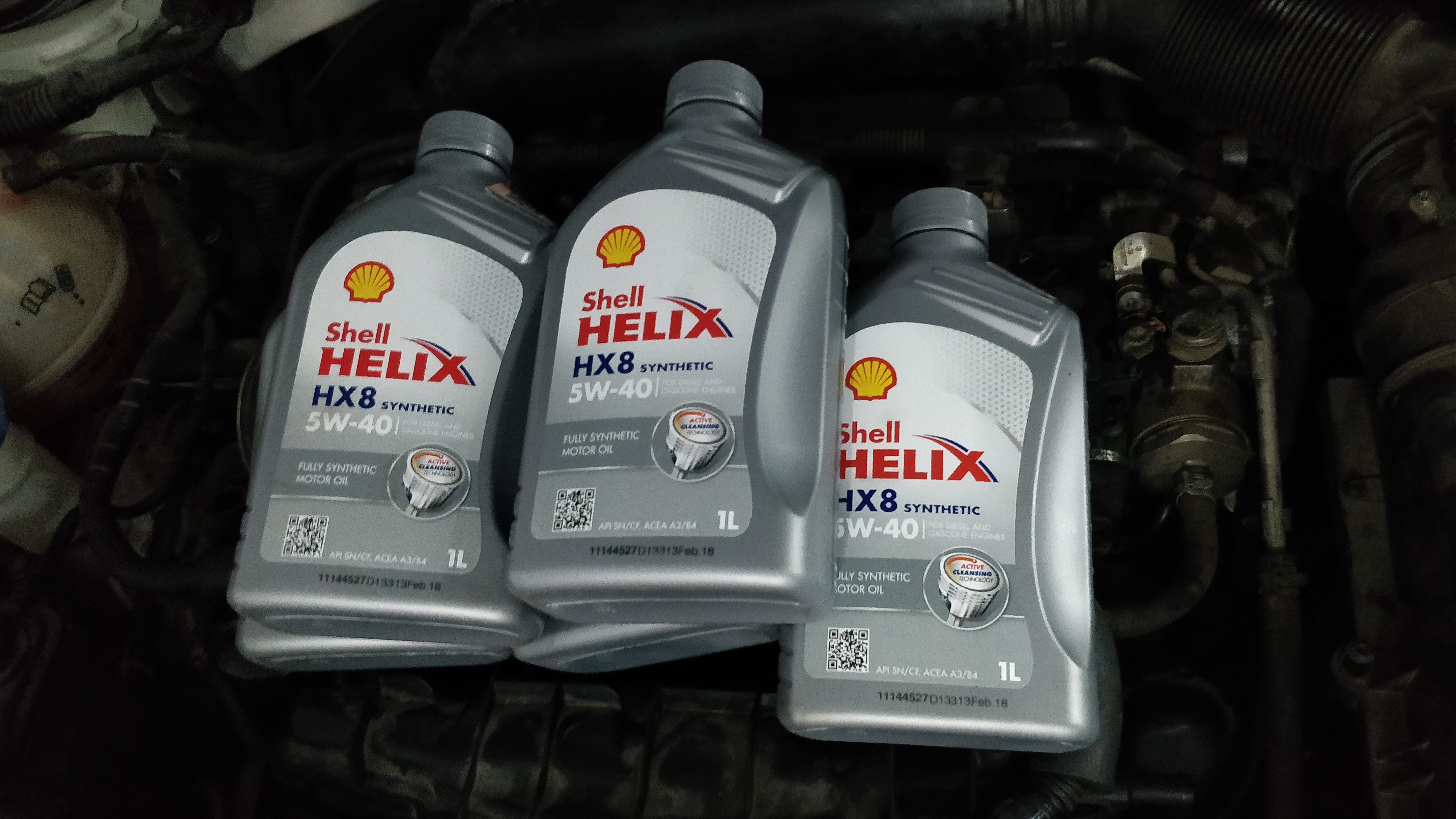 ▲最后更换机油 5瓶灰壳下肚