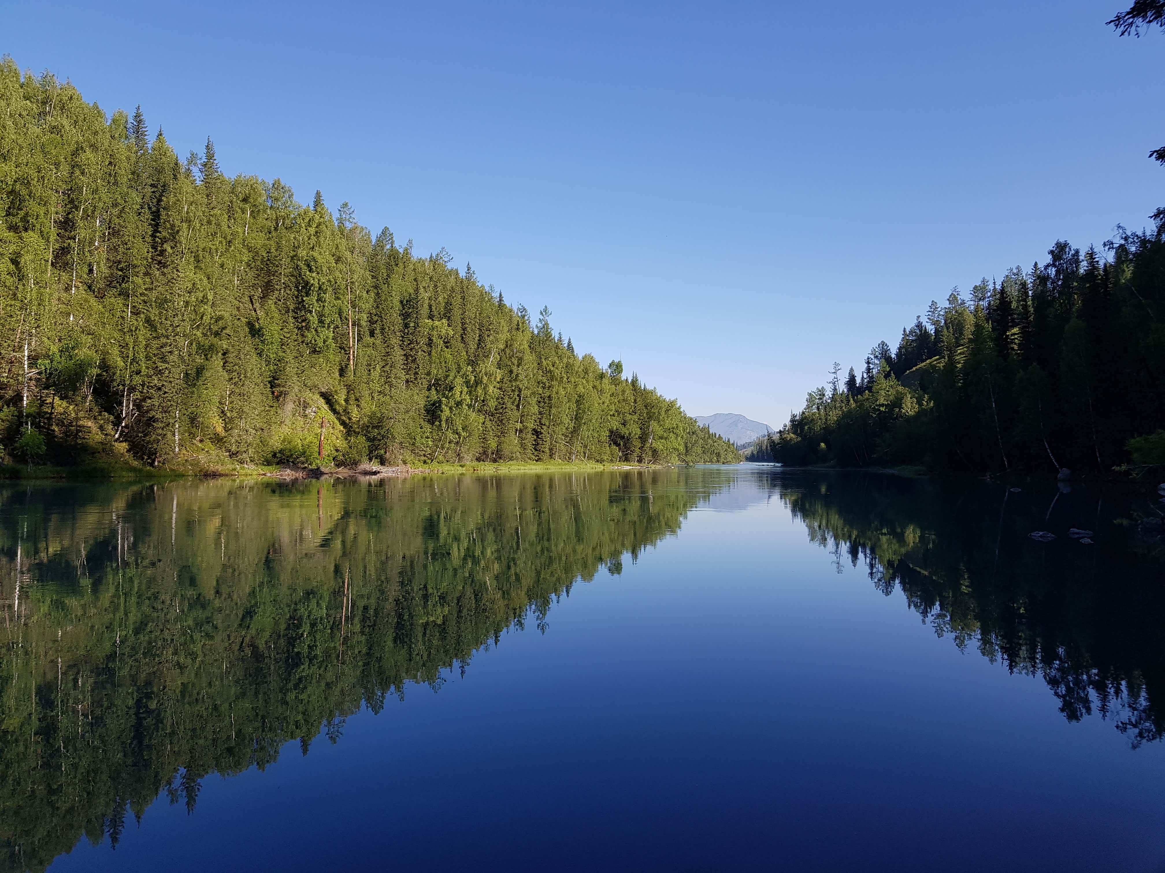 水面真的就是镜子一样