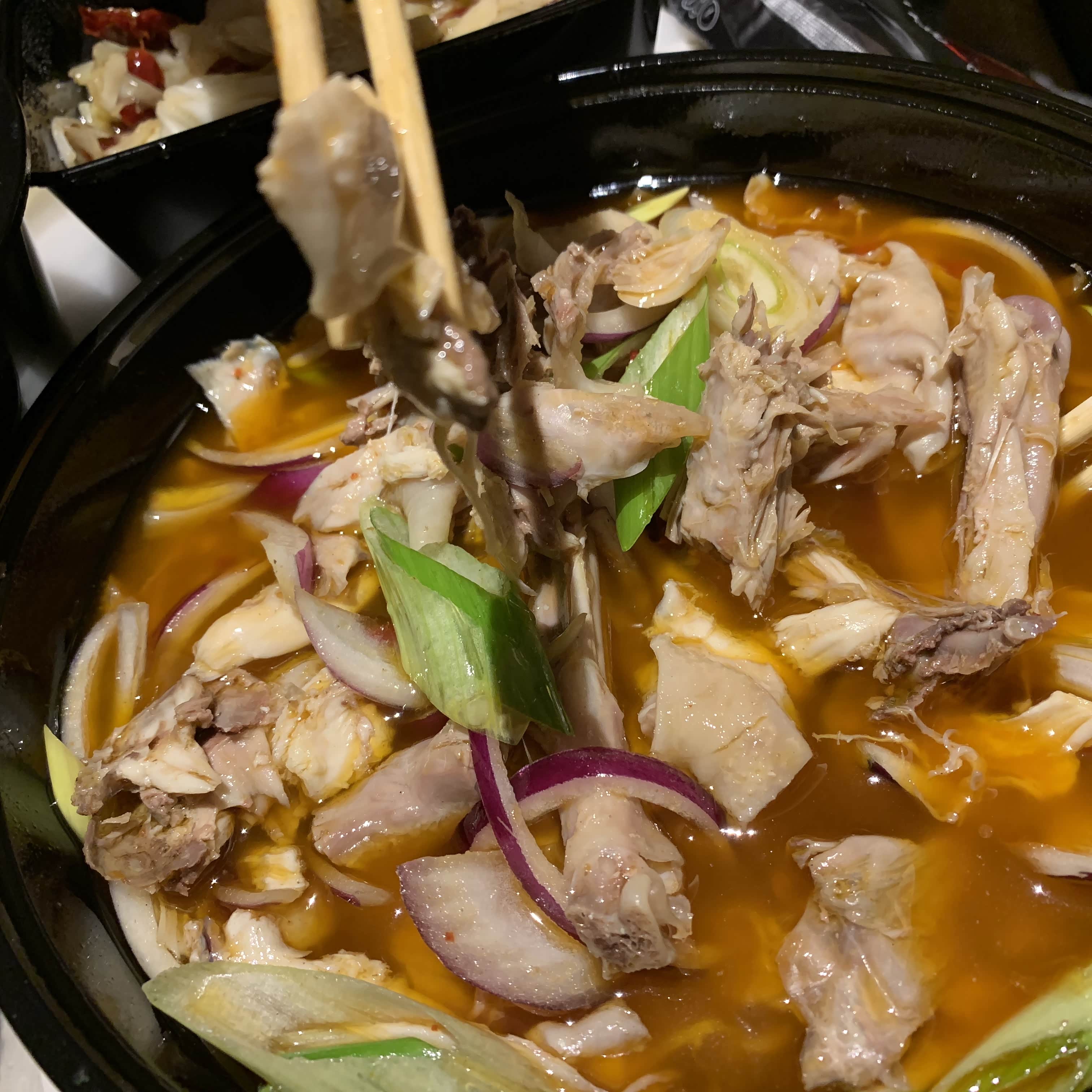 四川风味儿的椒麻鸡！