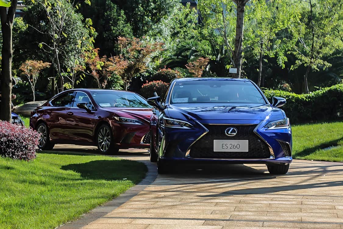 通过园区内的减速带时车速通常不快，ES 260 F SPORT 又会显露舒适的一面