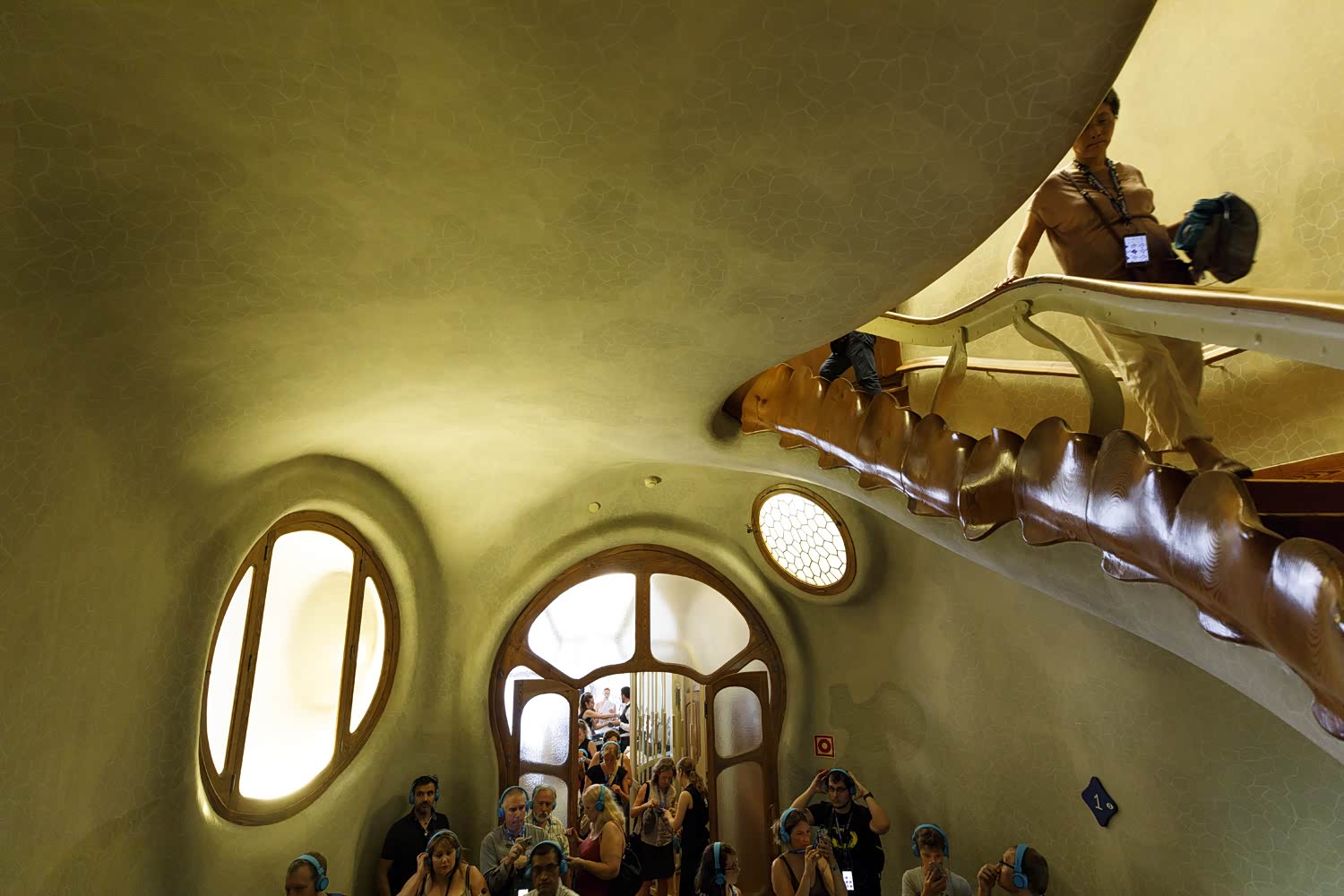 入口处，巴特罗之家的真正精华