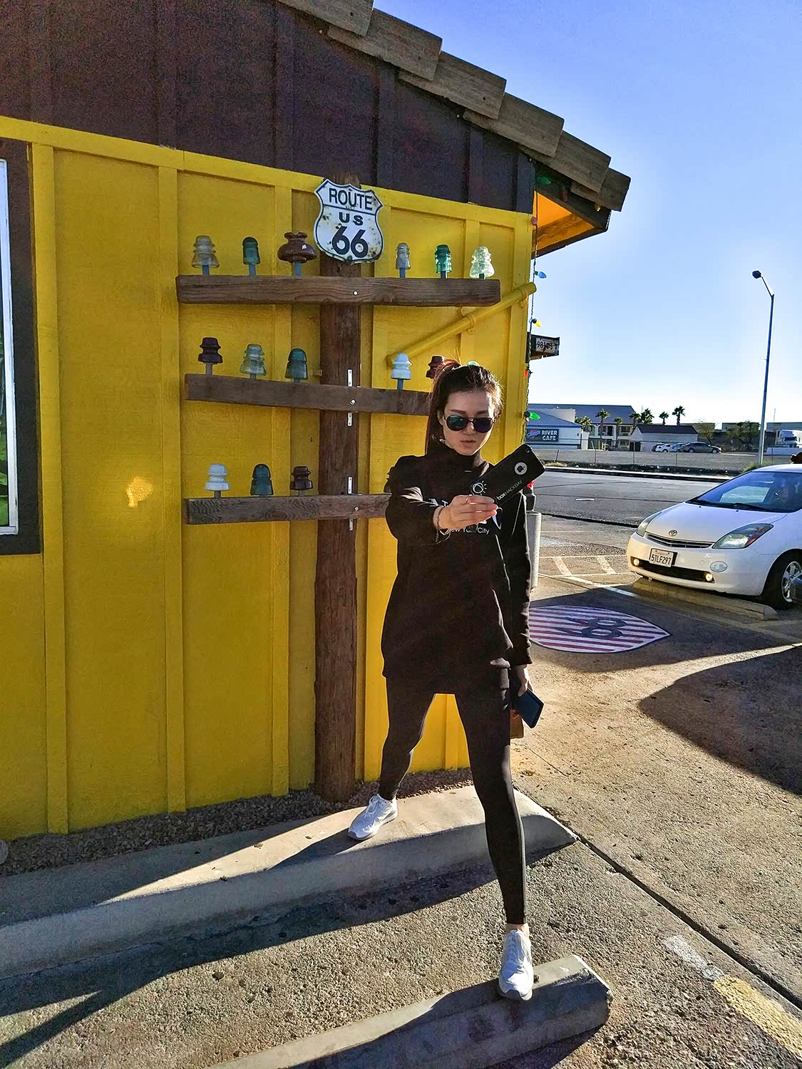 自拍无处不在，这自拍的水平也真是没谁啦，哈