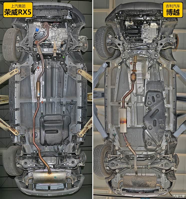 吉利博越/荣威rx5底盘做工谁更给力?