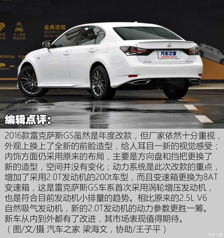 新前脸/新动力 实拍2016款雷克萨斯gs