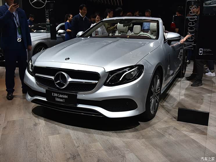 奔驰(进口) 奔驰e级(进口) 2018款 e 200 敞篷轿跑车 edition 1