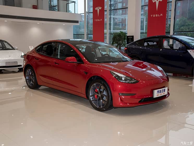 特斯拉中国 model 3 2022款 performance高性能全轮驱动版
