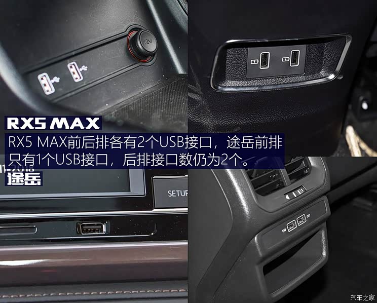 上汽集团 荣威RX5 MAX 2019款 300TGI 自动智能座舱旗舰版
