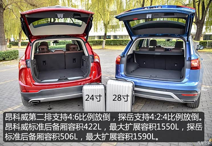 老炮儿对新颜 昂科威与探岳静态大pk