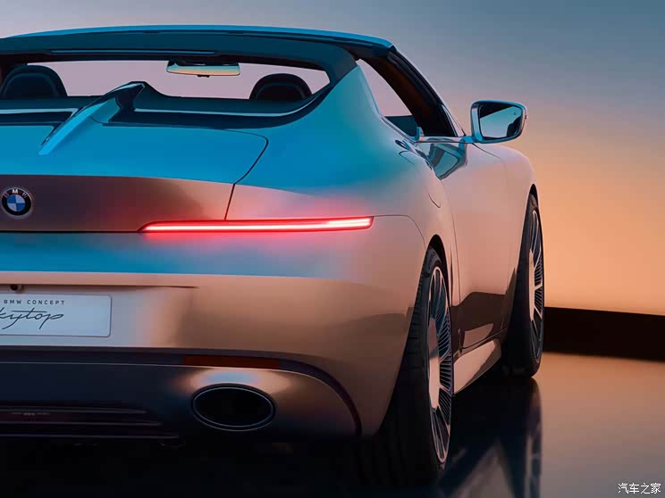 【图】优雅与动感结合 宝马skytop概念车官图_汽车之家