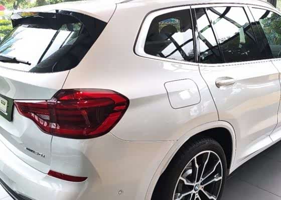 2021款宝马x3实车到店,外观更精致,配适时四驱 360度全景影像!