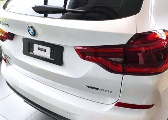 2021款宝马x3实车到店,外观更精致,配适时四驱 360度全景影像!