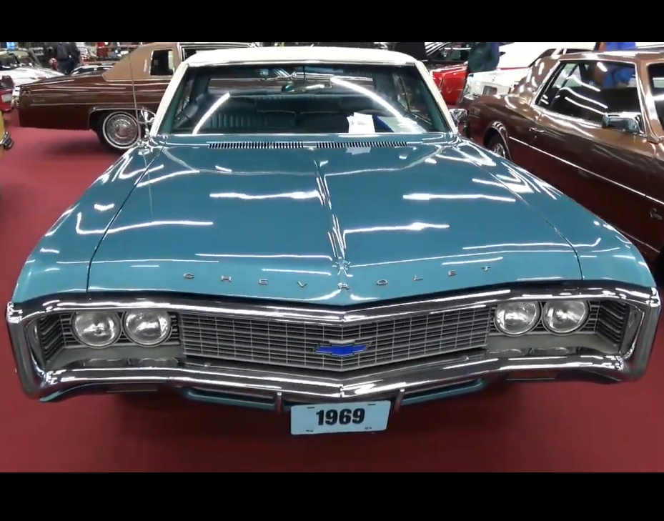 车头像"建筑"!1969年 chevrolet impala coupe