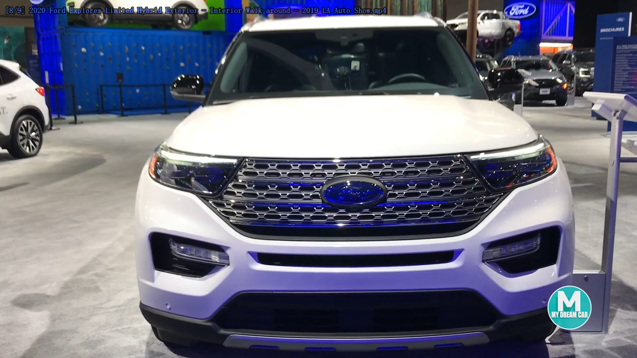 2020款福特explorer limited hybrid展示,车身细节设计感十足