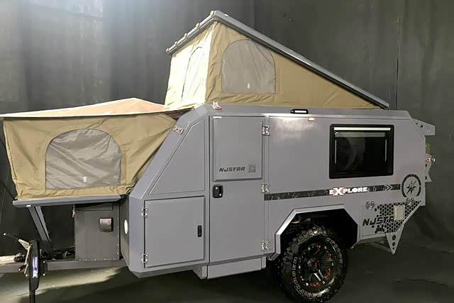 南极星探险家越野拖挂房车89万起售