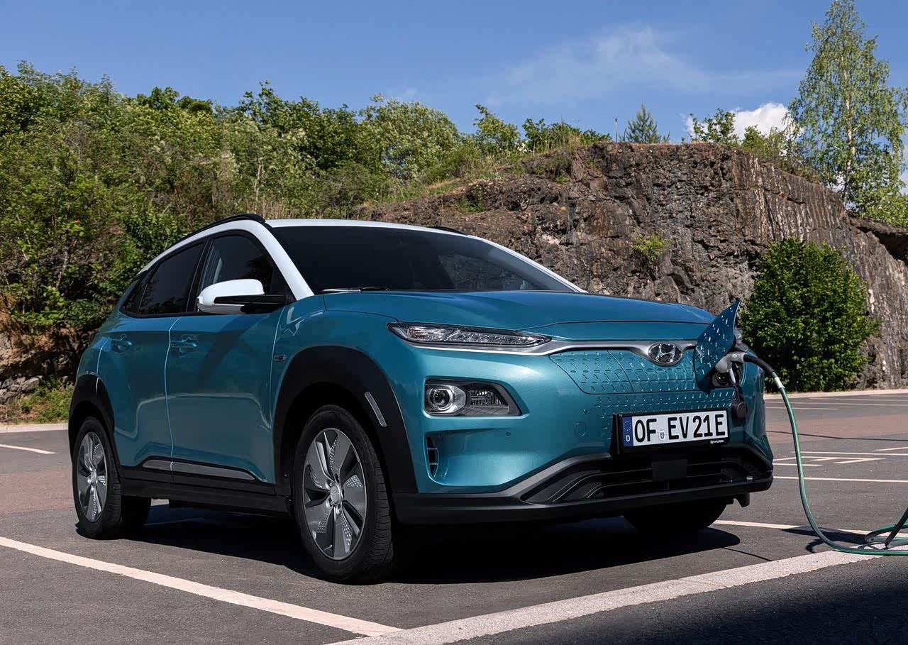 现代纯电动车kona,在加拿大自燃并发生爆炸