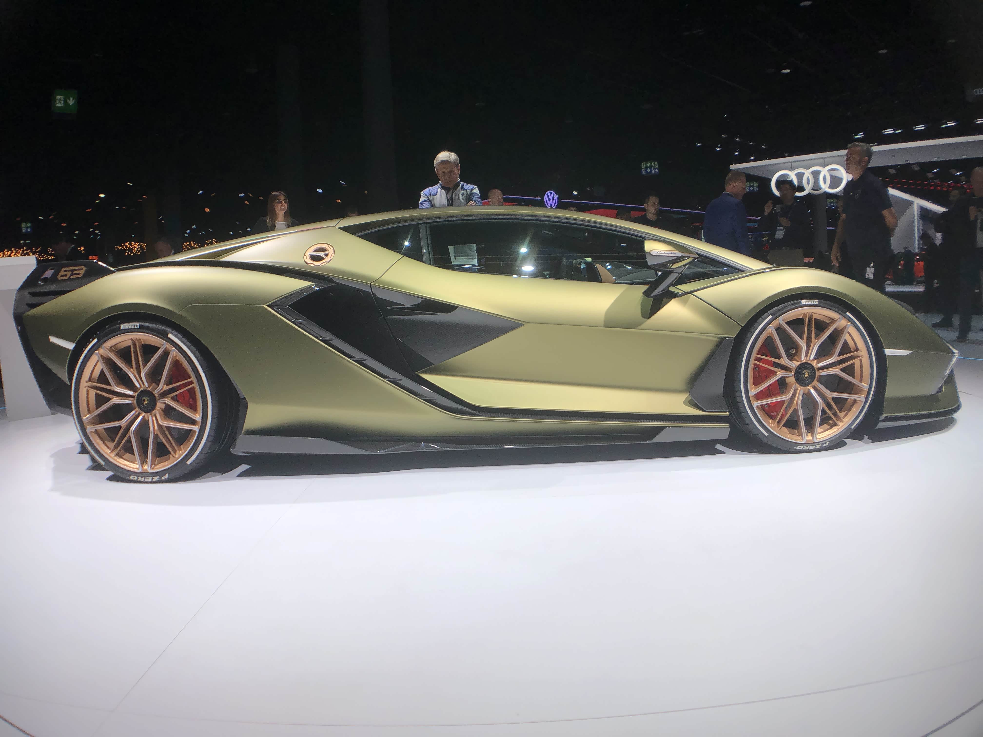 2019法兰克福车展 胖哥探馆 兰博基尼sian