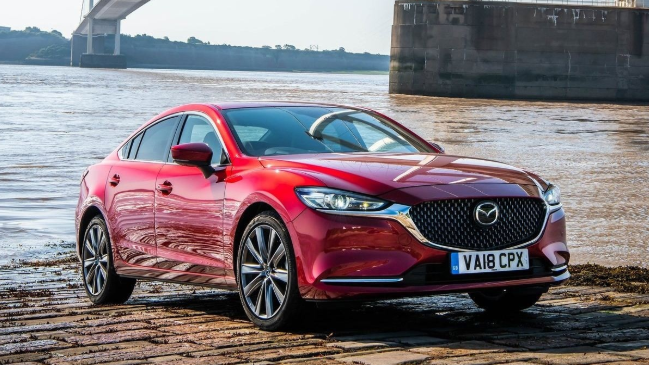 当本田雅阁,丰田凯美瑞,日产天籁等日系b级车热销的同时,马自达阿特兹