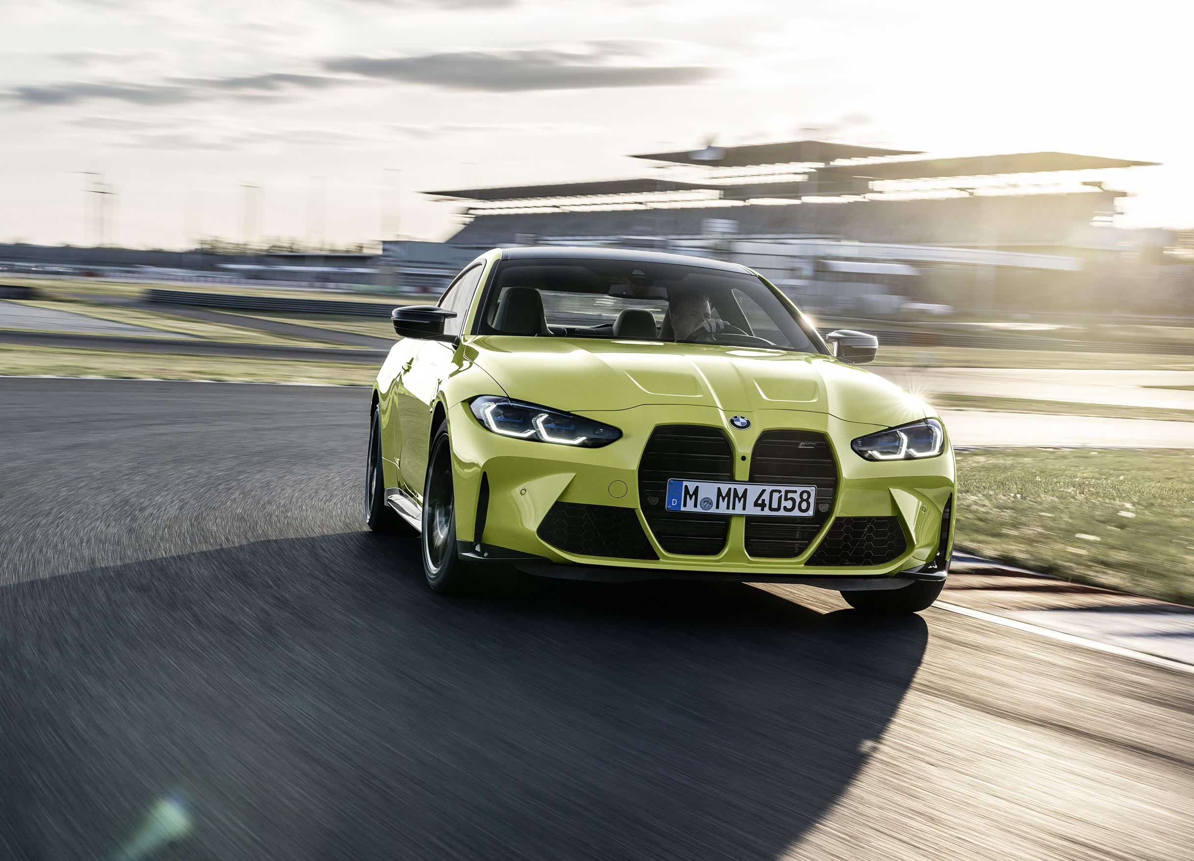 宝马运动精髓,换用大鼻孔格栅,全新m4比718更香?