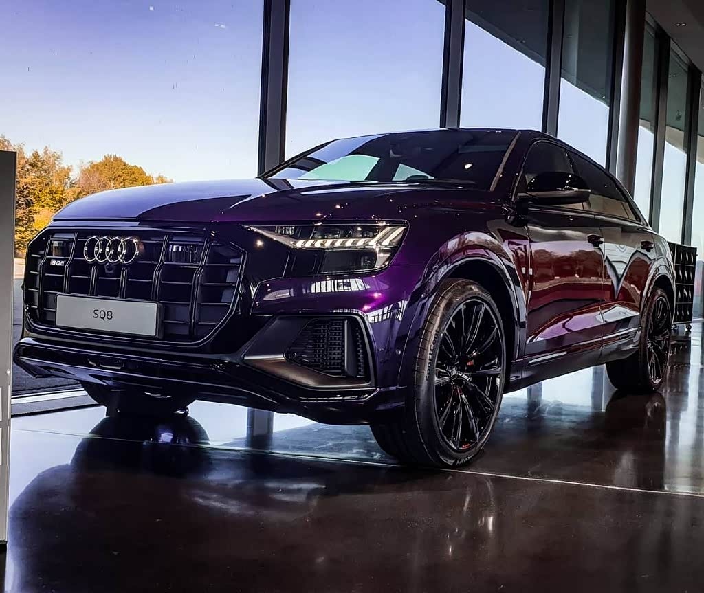 时尚的运动设计 奥迪sq8实车!