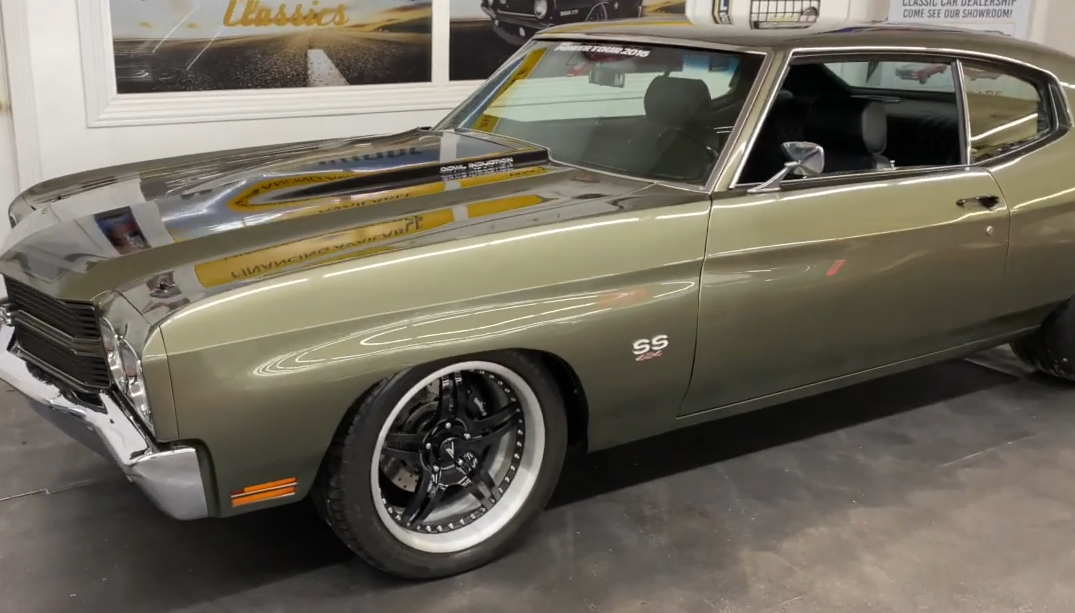 1970款 雪佛兰chevelle实拍展示!外观精致