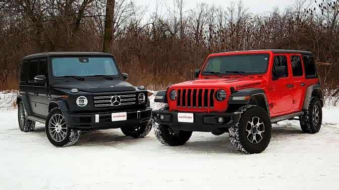 jeep牧马人和奔驰g550的差距大吗?