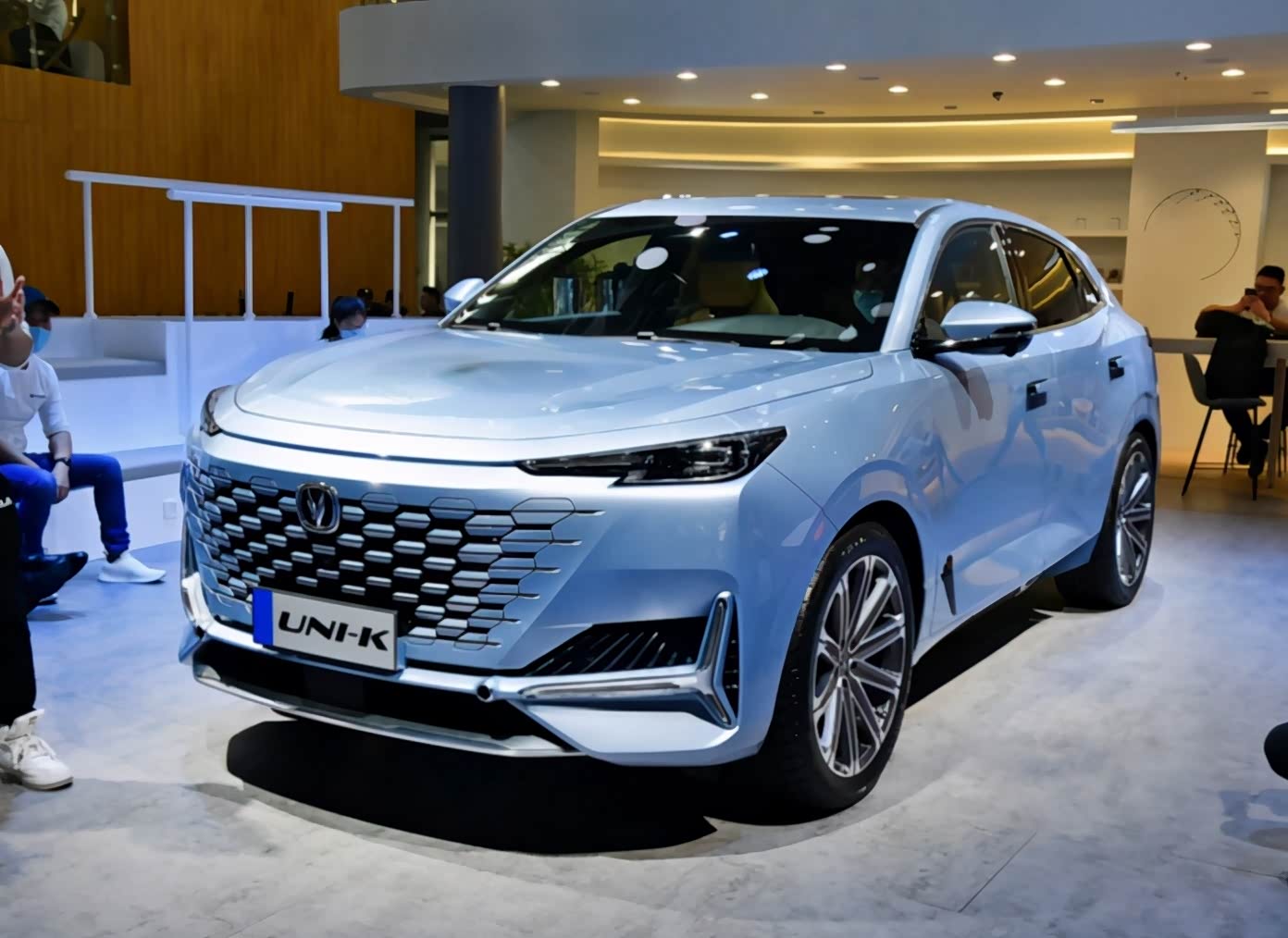 广州车展:长安uni-k实车亮相 中大型五座suv 爱了爱了