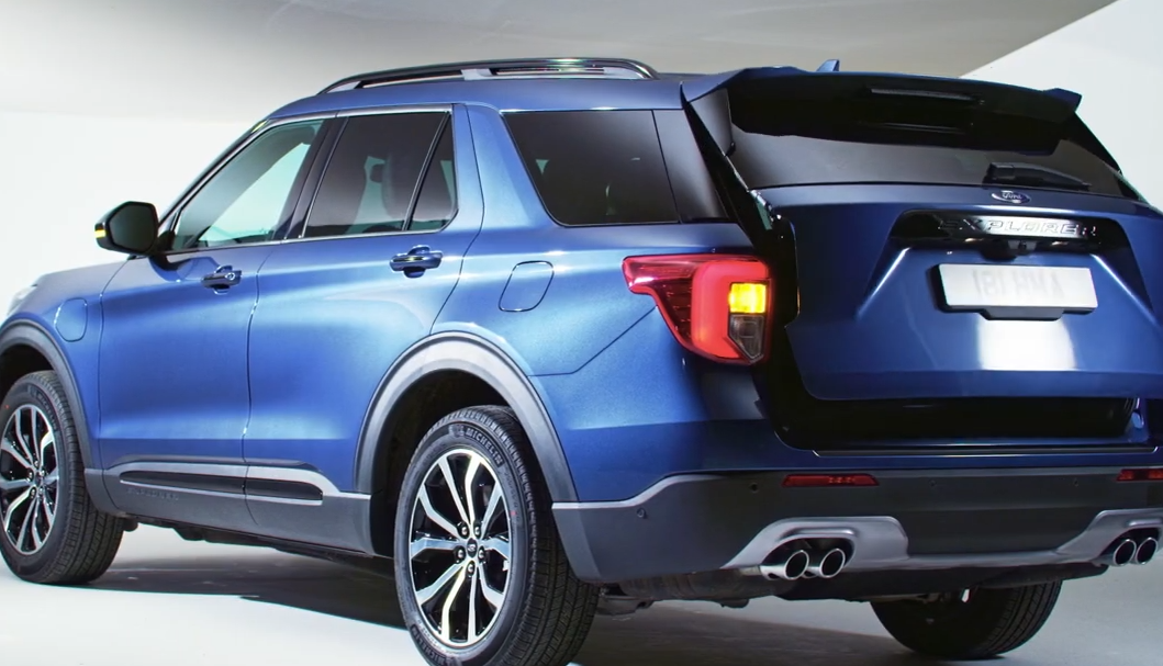 2020款 福特 explorer hybrid 实拍视频!外观十分霸气!