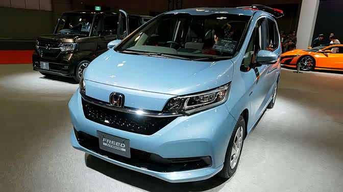 飞度mpv版来了!实拍2020款本田freed,简直太帅了!