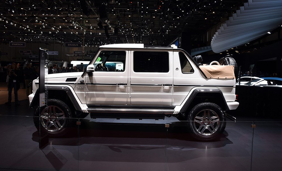 奔驰迈巴赫g级,外观硬朗与运动兼备