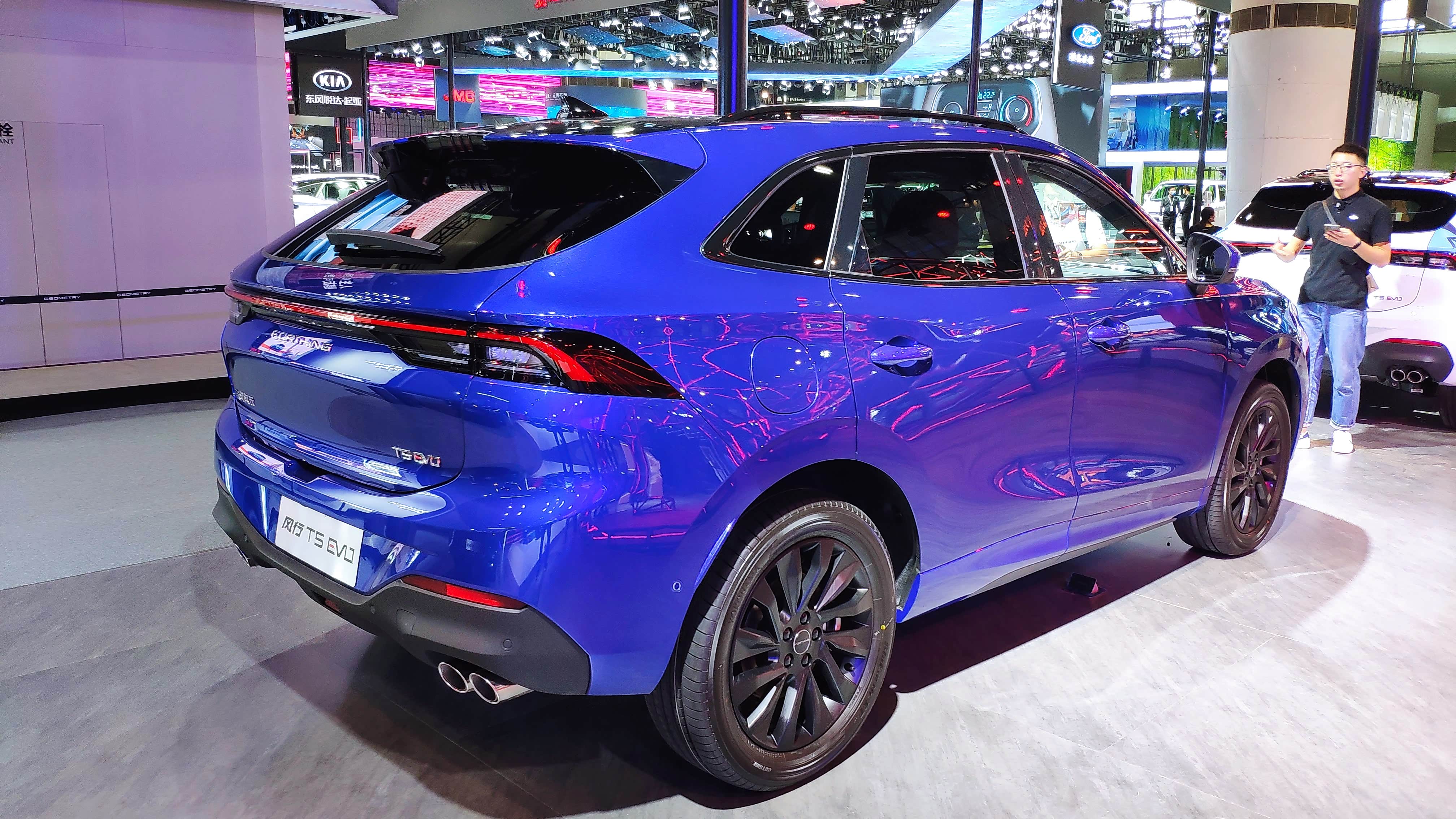 2020年广州车展:风行t5 evo实车亮相