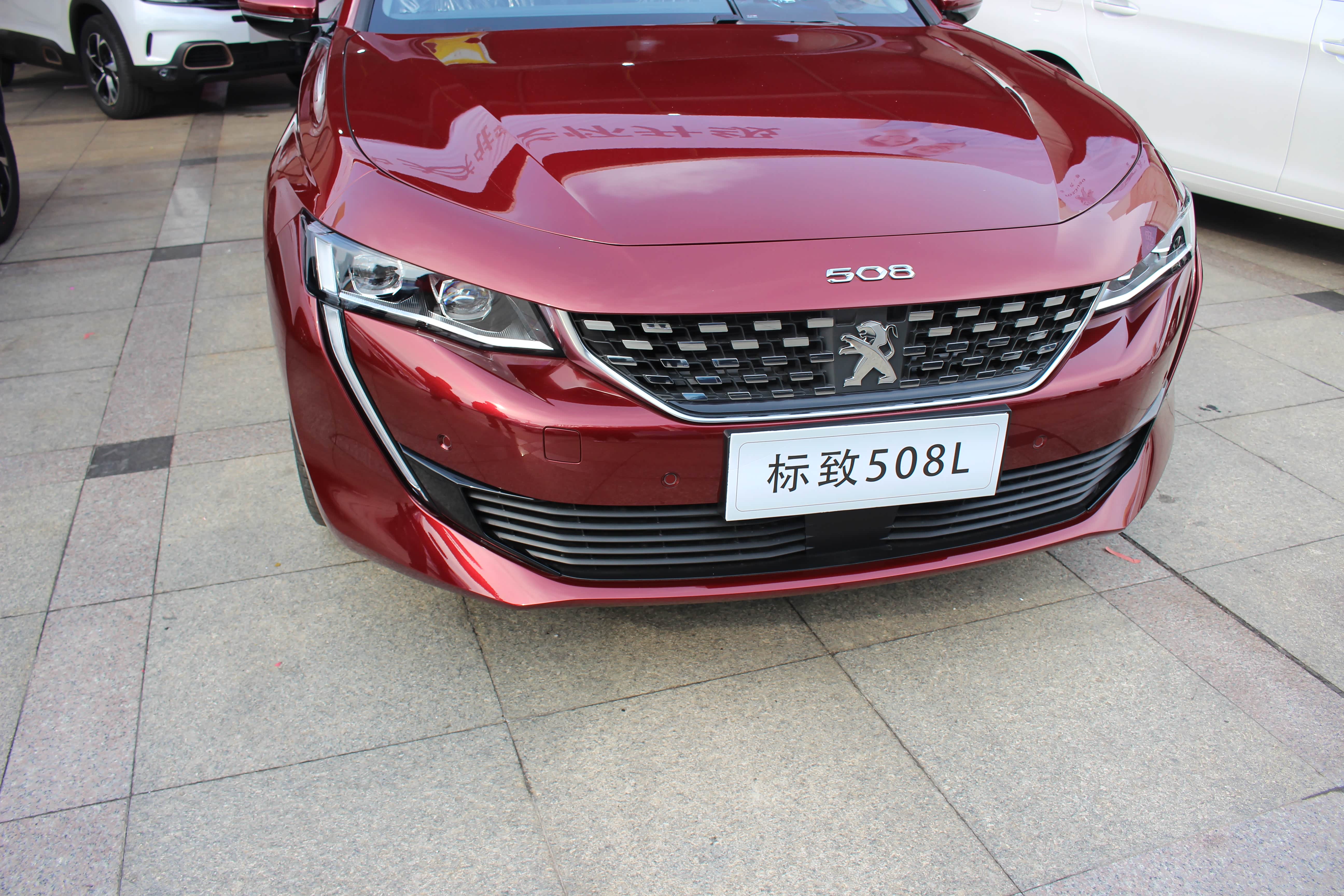 到店实拍东风标致508l售价1597万元起