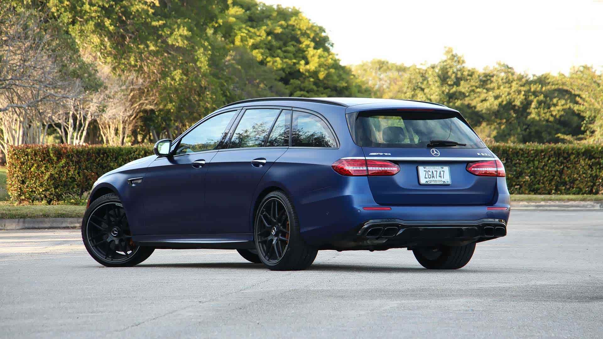 更加时尚运动,中期改款奔驰amg e63 s wagon大量实拍图发布