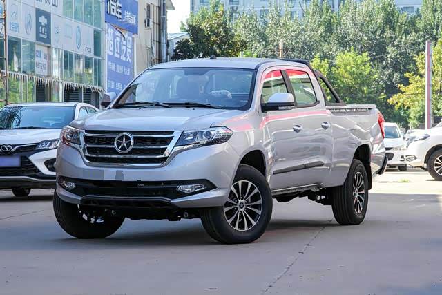 黄海n2竞争者,配全新短货厢,2021款大运皮卡上市