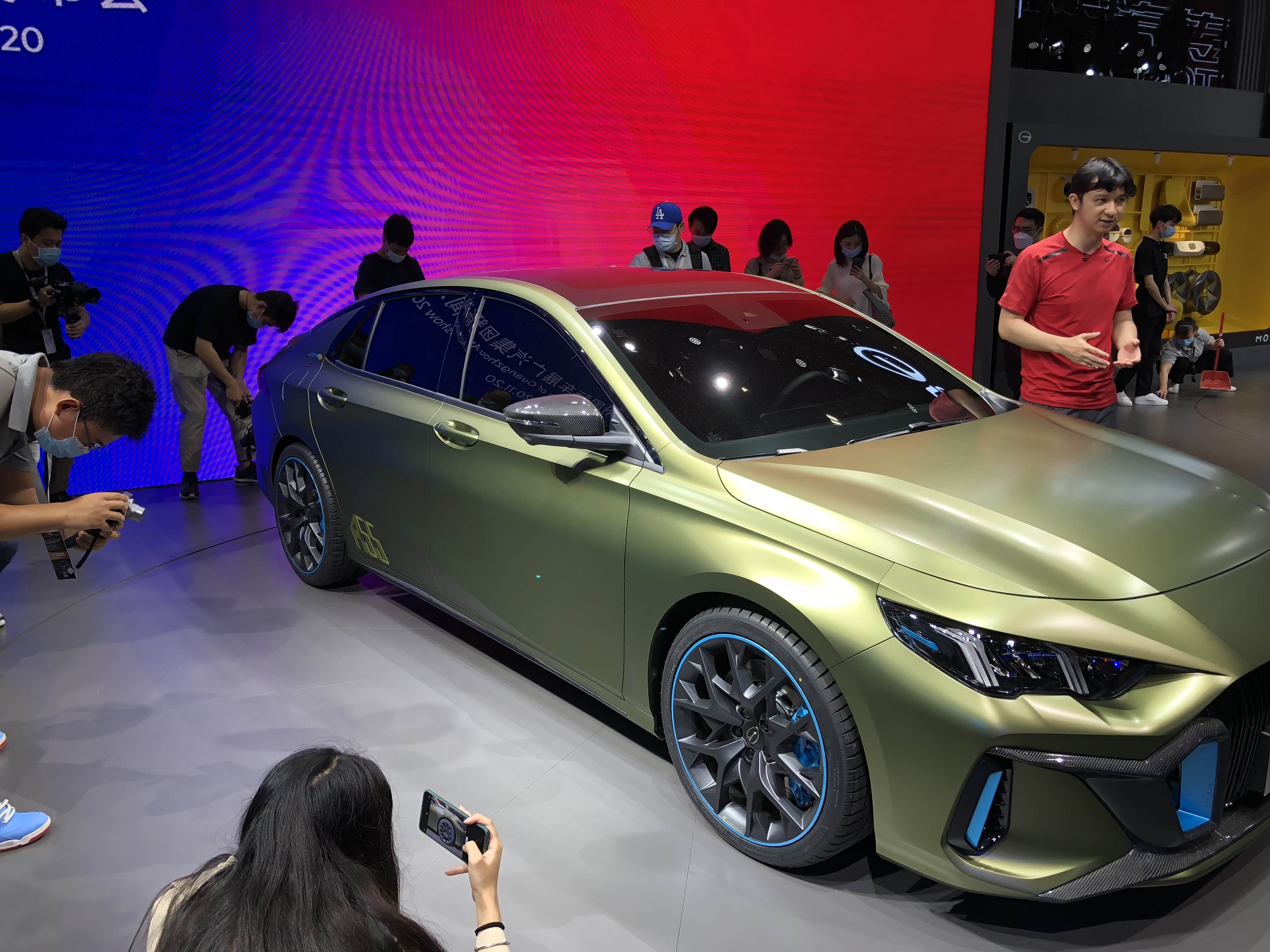 2020广州车展外观设计惊艳广汽传祺empow55