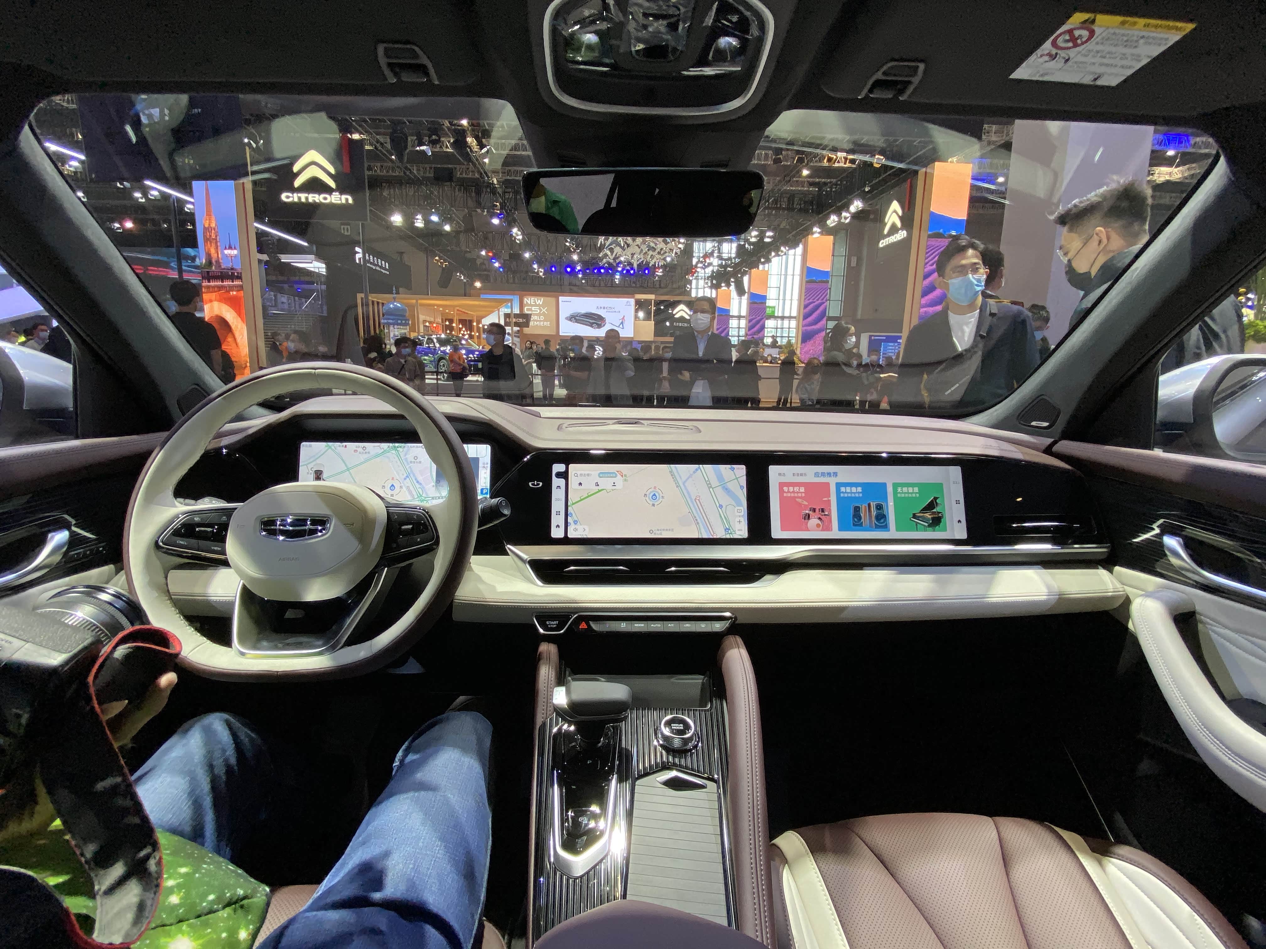 上海车展系列报道:吉利星越l是你的菜吗?